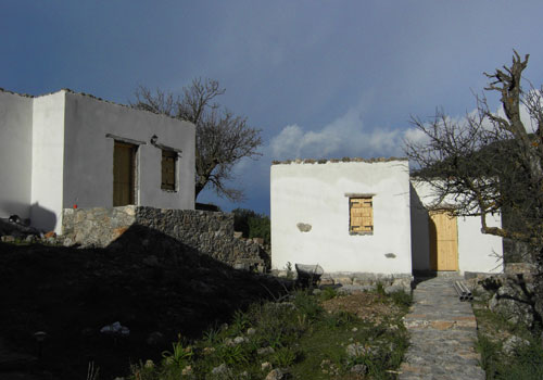 Crete walks: Agios Ioannis lodgings