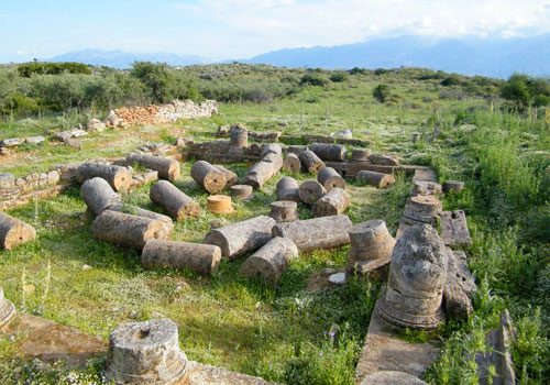 Crete walks: Aptera, antique ruins
