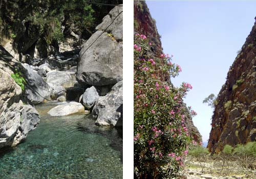 Crete walks: Aradena and Samaria gorge