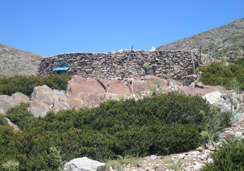 Wandern auf Kreta: Schäferhütte bei Katsivelli