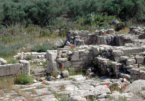 Wandern auf Kreta: Antike Stätte in Aptera