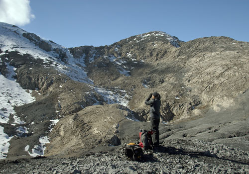 Wandern auf Kreta: Schneebedeckte Weisse Berge des Lefka Ori